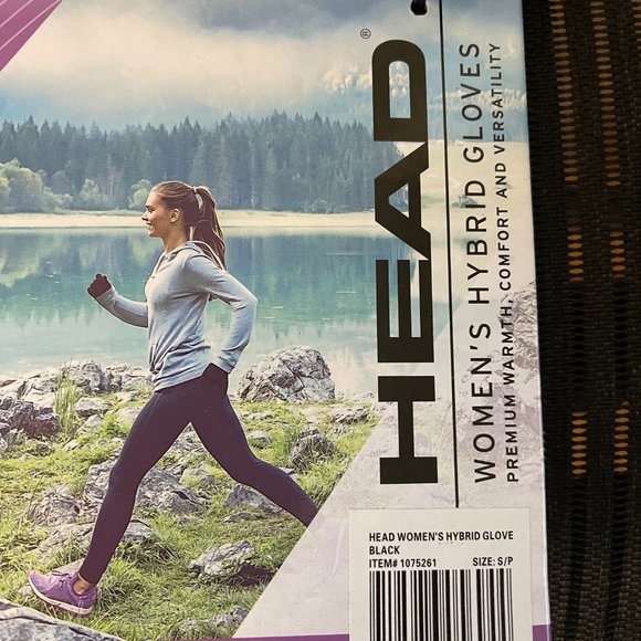 Women's Head Hybrid Gloves S/P Small in Black - Picture 3 of 3